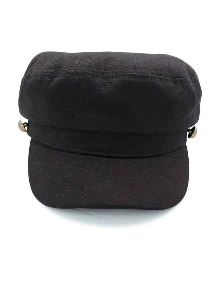 Skylar Cap in Black image 3