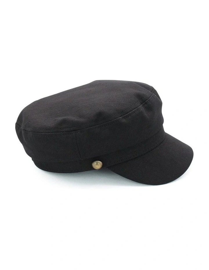 Skylar Cap in Black image 4