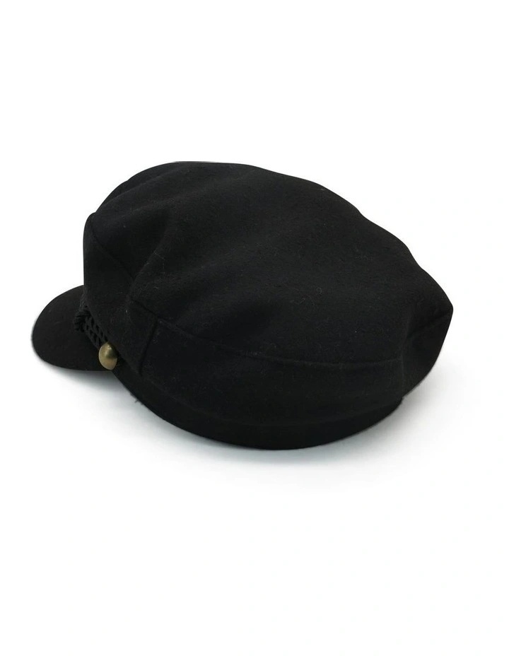Skylar Cap in Black image 6
