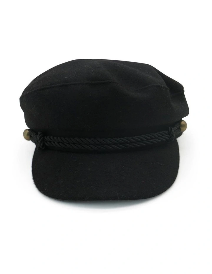 Skylar Cap in Black image 7
