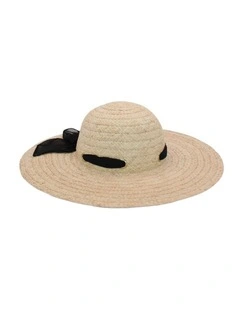 Charity Floppy Hat in Natural