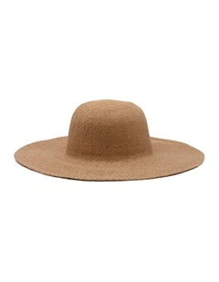 Verena Floppy Hat in Tan