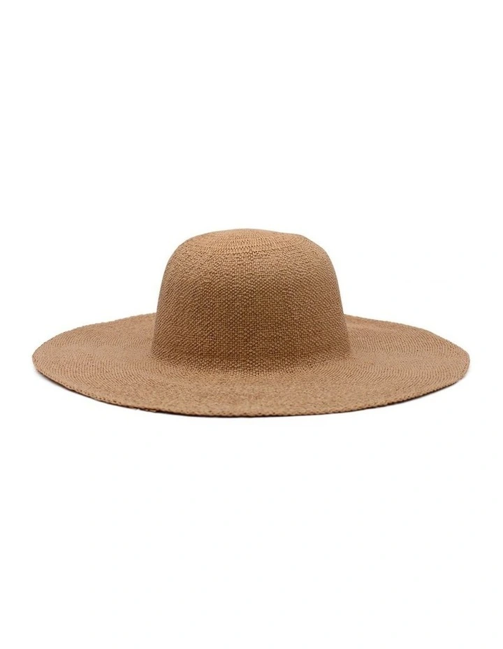 Verena Floppy Hat in Tan image 1