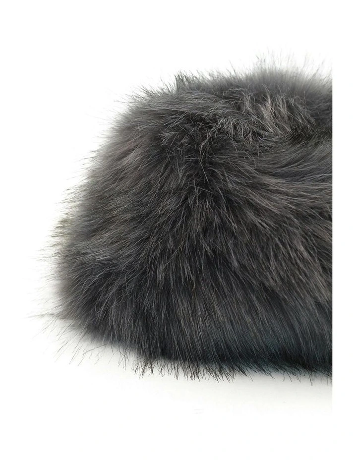 Elaina Cossack Hat in Grey image 3