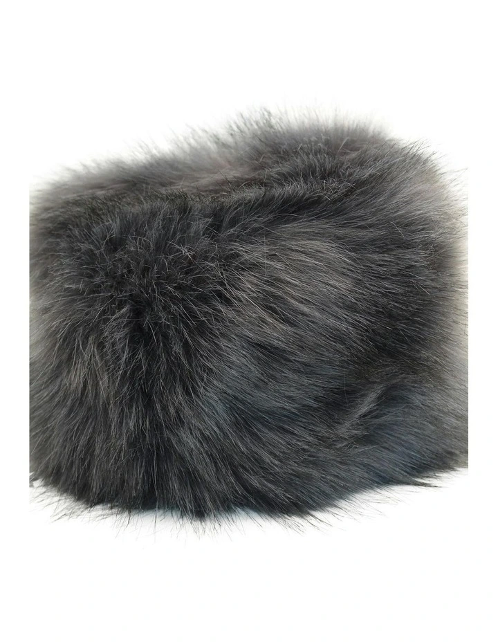 Elaina Cossack Hat in Grey image 5