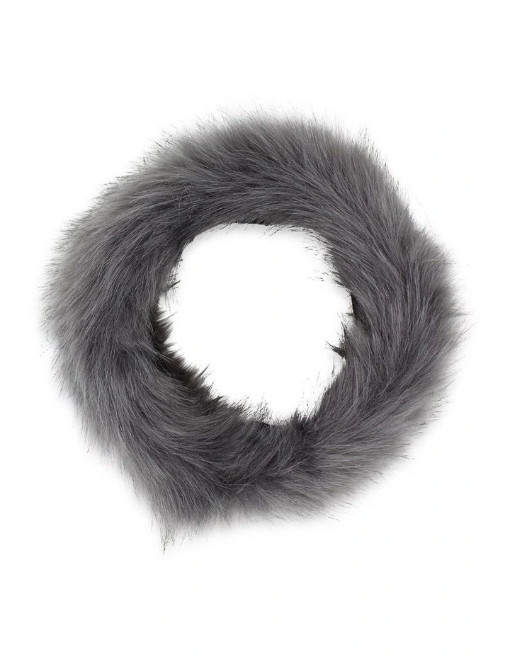 Xenia Headband in Grey image 5