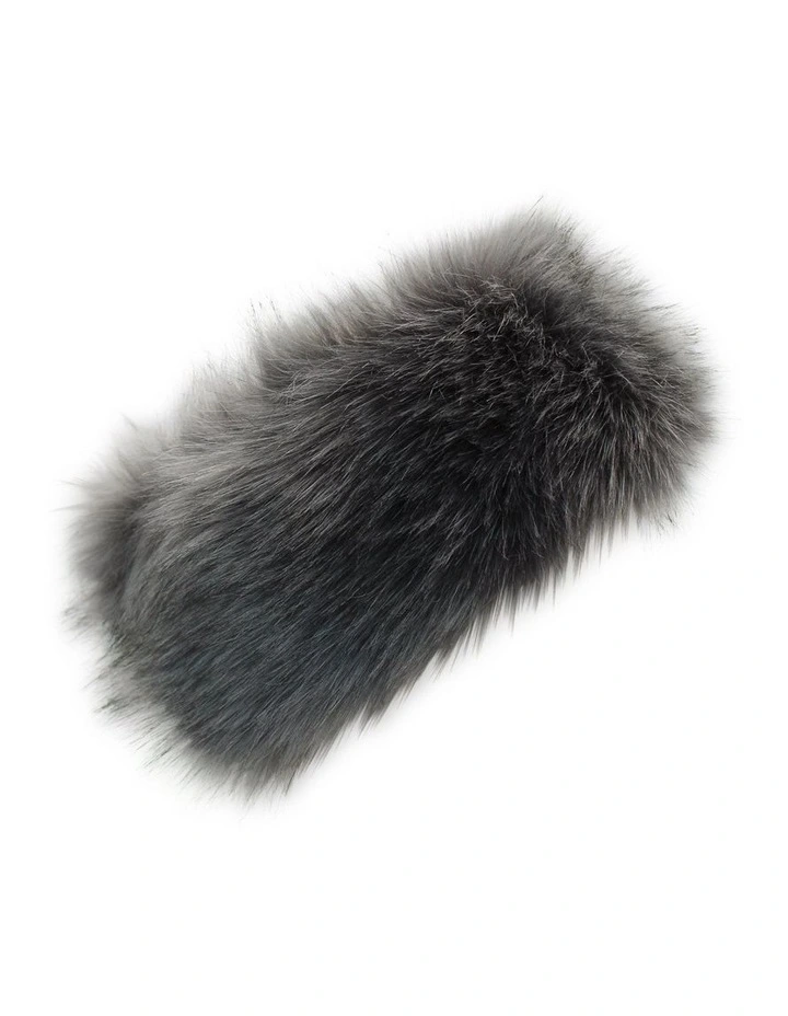 Xenia Headband in Grey image 6