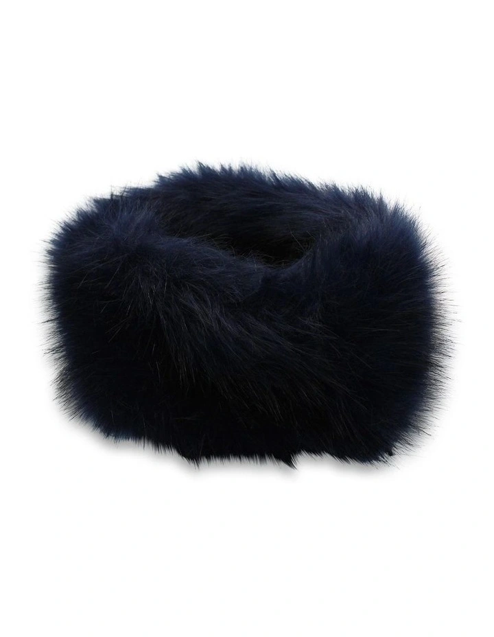 Xenia Headband in Navy image 1