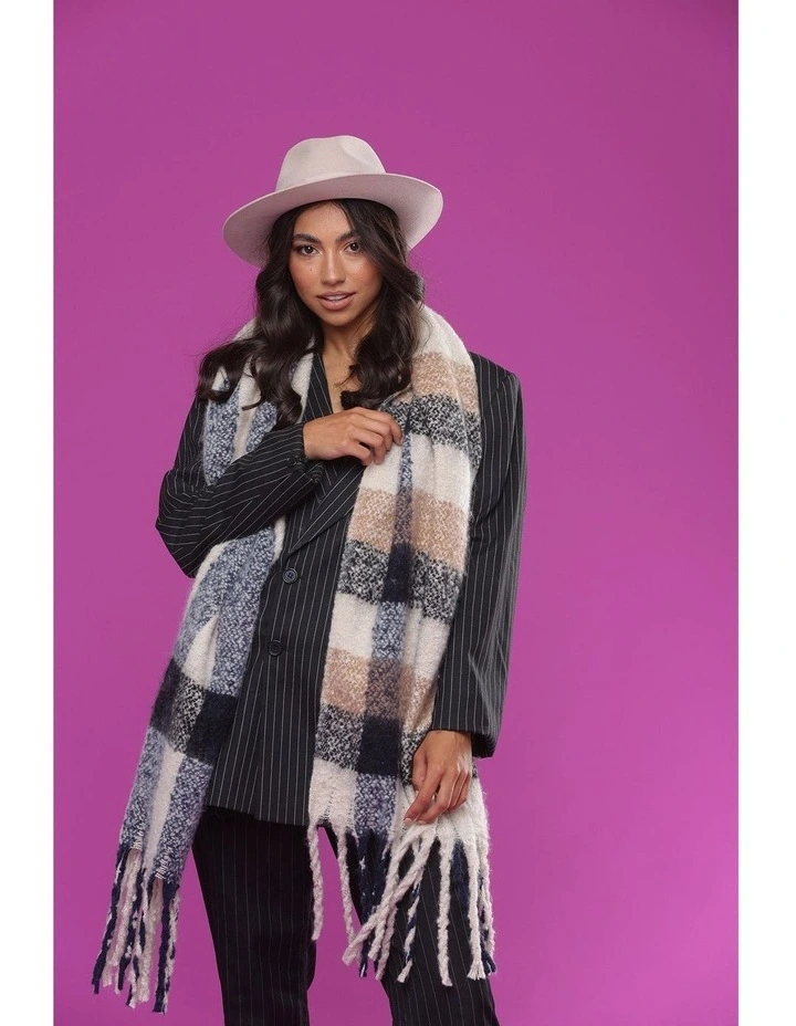 Harper Fedora Hat in Beige image 2