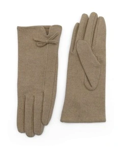 Angelica Woollen Gloves in Sand