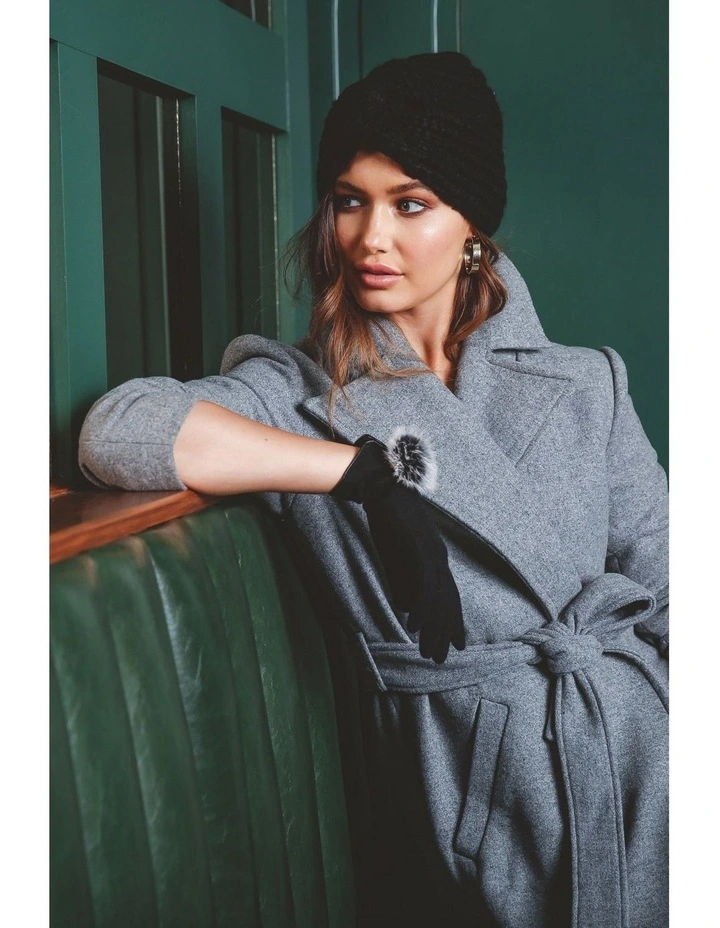 Antonella Gloves in Black image 2