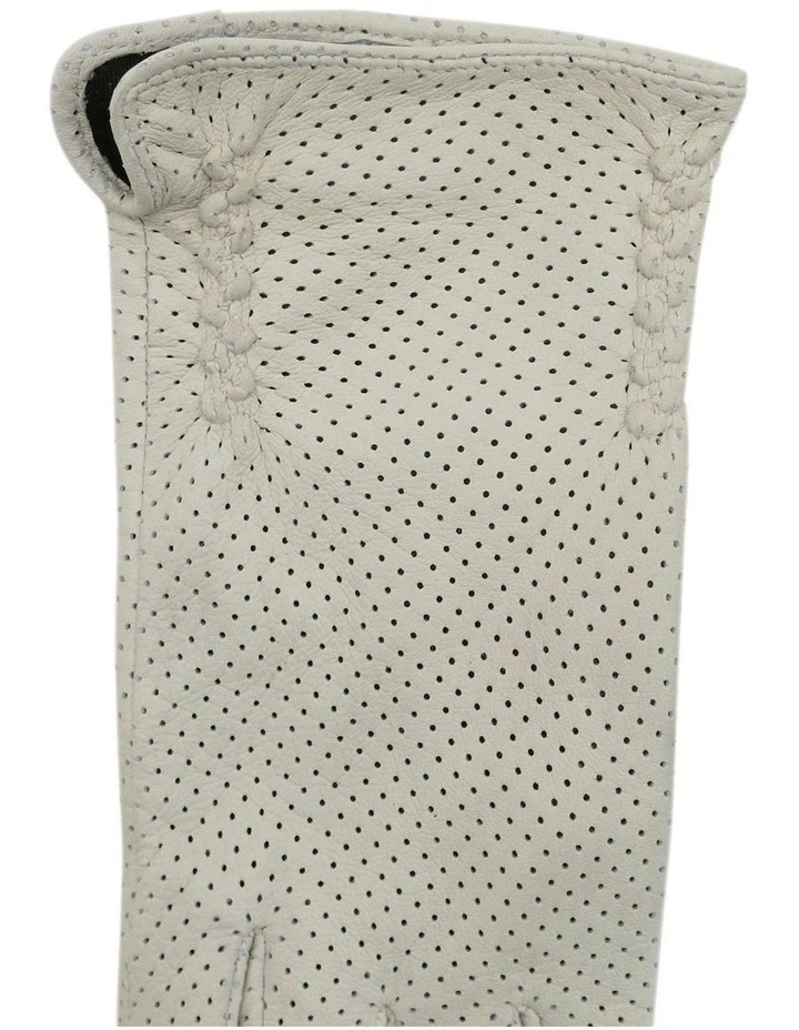 Georgia Leather Gloves in Beige image 3