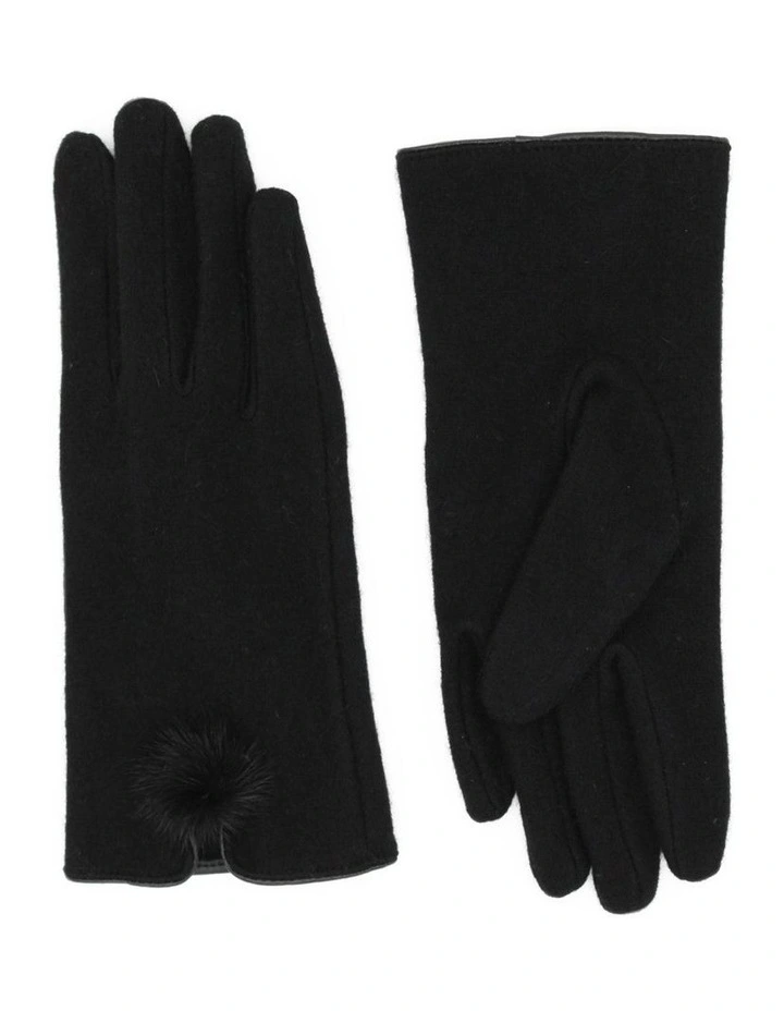 Gwen Gloves in Black image 1