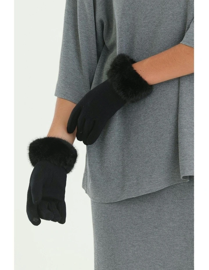 Tammy Gloves in Black image 6