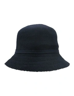 Lavinia Bucket Hat in Navy