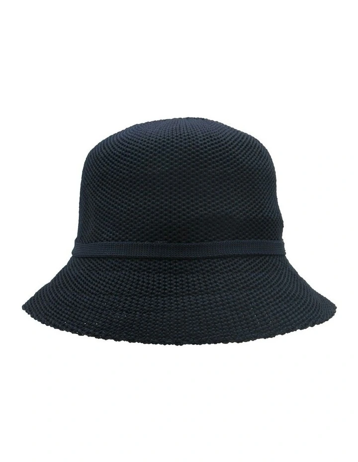 Lavinia Bucket Hat in Navy image 4