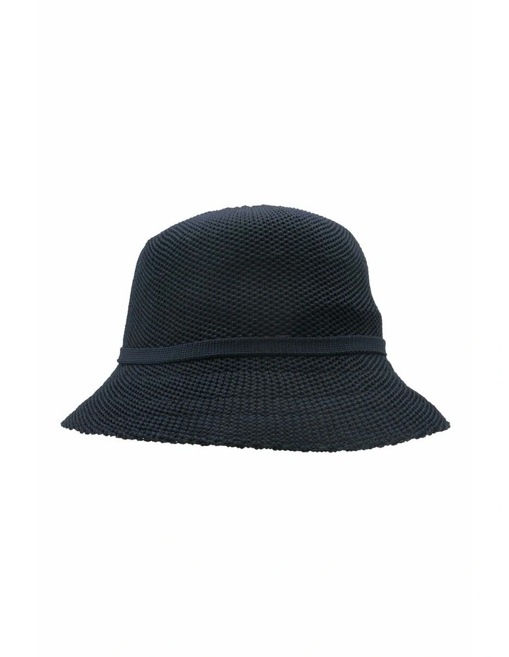 Lavinia Bucket Hat in Navy image 5