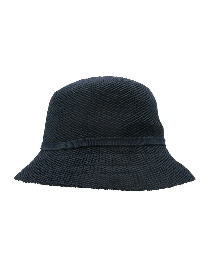 Lavinia Bucket Hat in Navy image 5