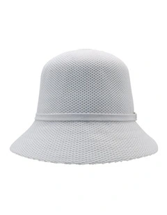 Lavinia Bucket Hat in White
