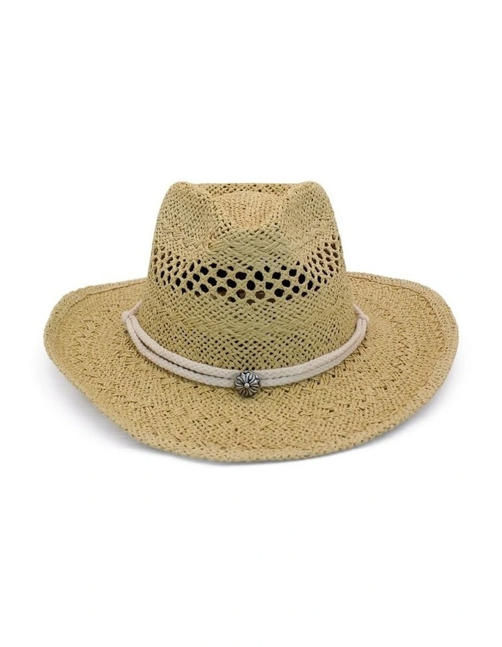 Caroline Cowboy Hat in Natural image 3