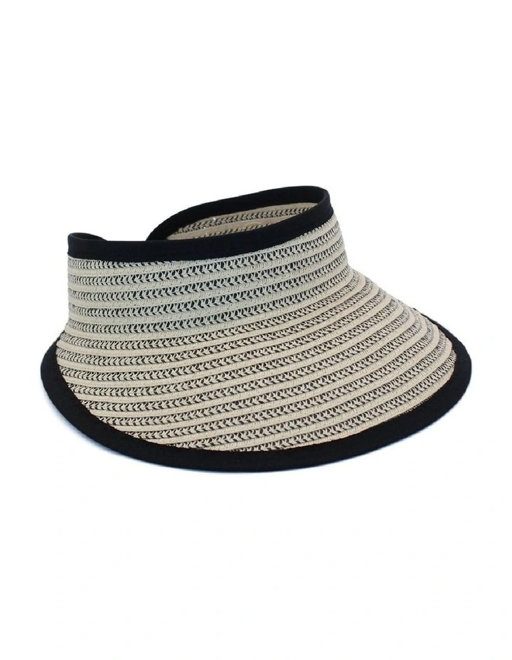 Rosie Visor Hat in Natural image 1