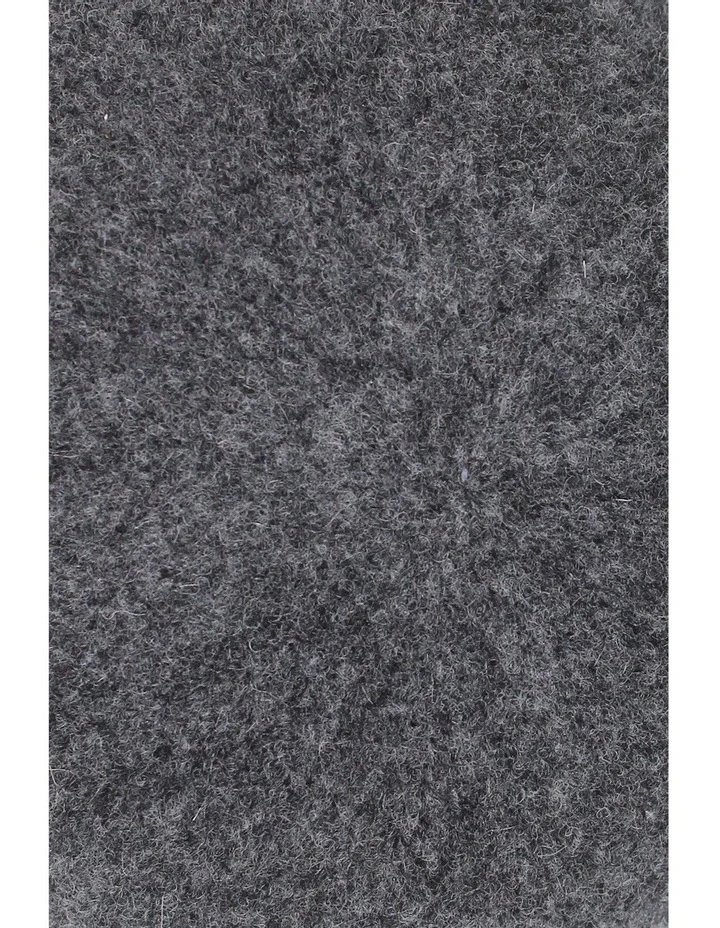 Joy Woolen Pull On Hat in Charcoal image 5