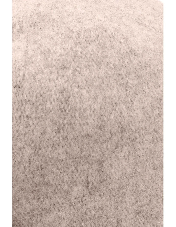 Joy Woolen Pull On Hat in Sand image 4