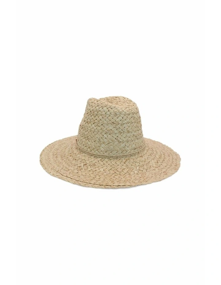 Elyse Fedora Hat in Natural image 3
