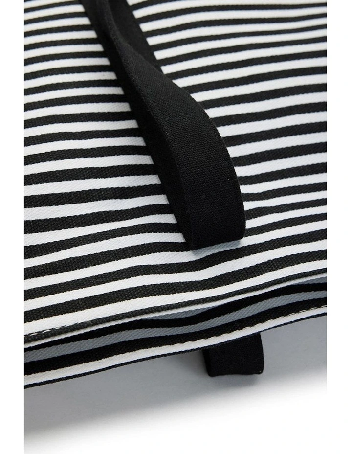 Sorrento Beach Bag in Black image 3