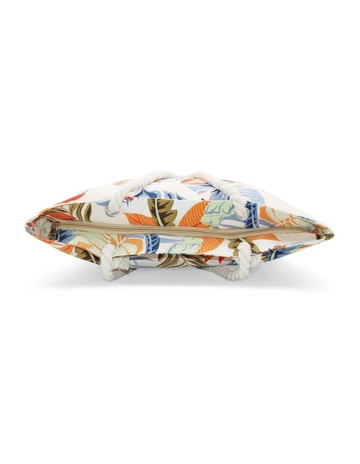 Naxos Beach Bag in Floral image 3