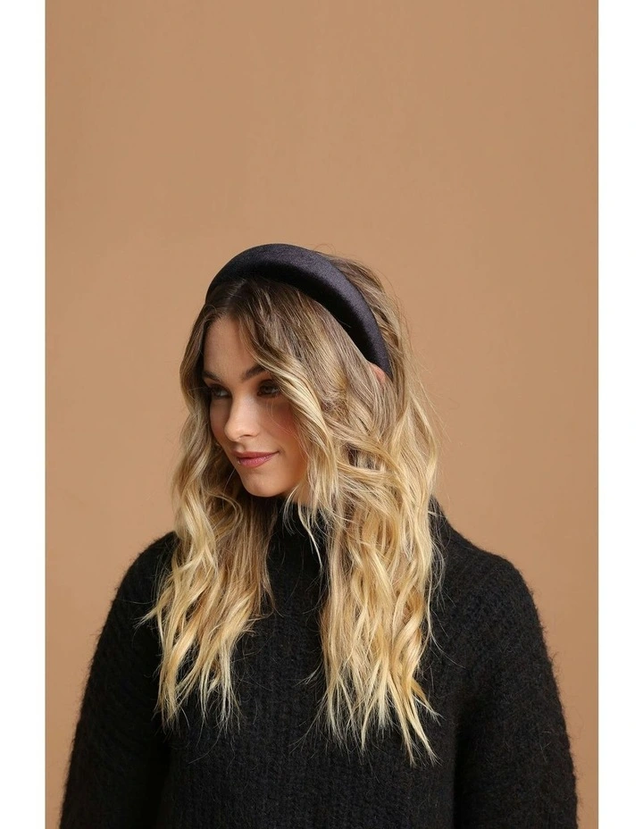 Leslie Headband in Black image 1