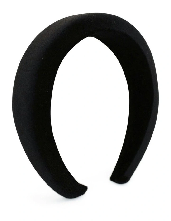 Leslie Headband in Black image 6