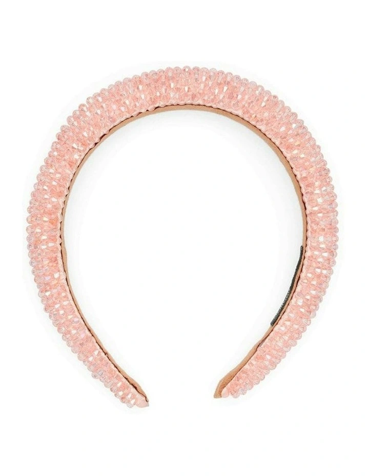 Harlow Headband in Pink image 3