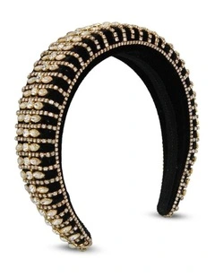 Elena Headband in Gold
