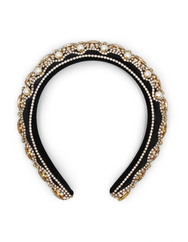 Lyra Headband in Gold image 2