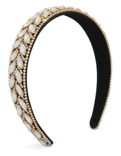 Astrid Headband in White