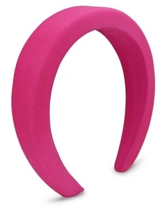 Lola Headband in Hot Pink