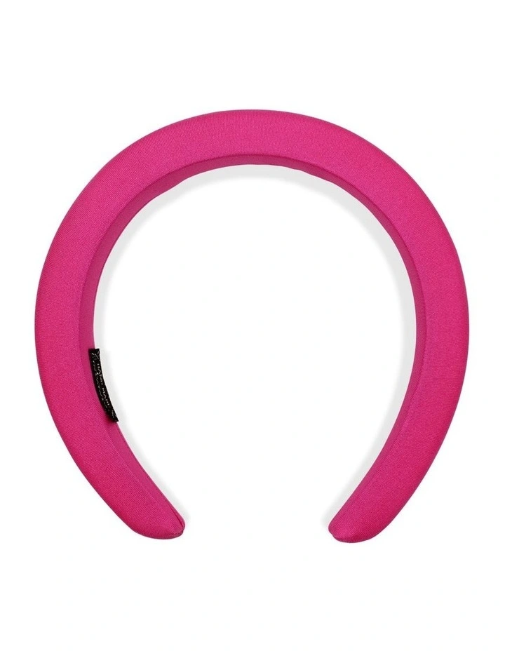 Lola Headband in Hot Pink image 2