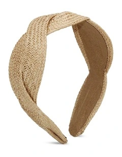 Gracie Headband in Beige