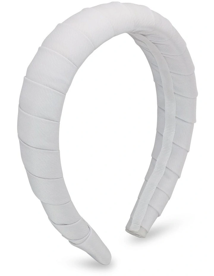 Betty Headband in White image 1