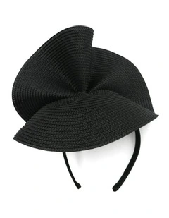 Zaria Fascinator in Black
