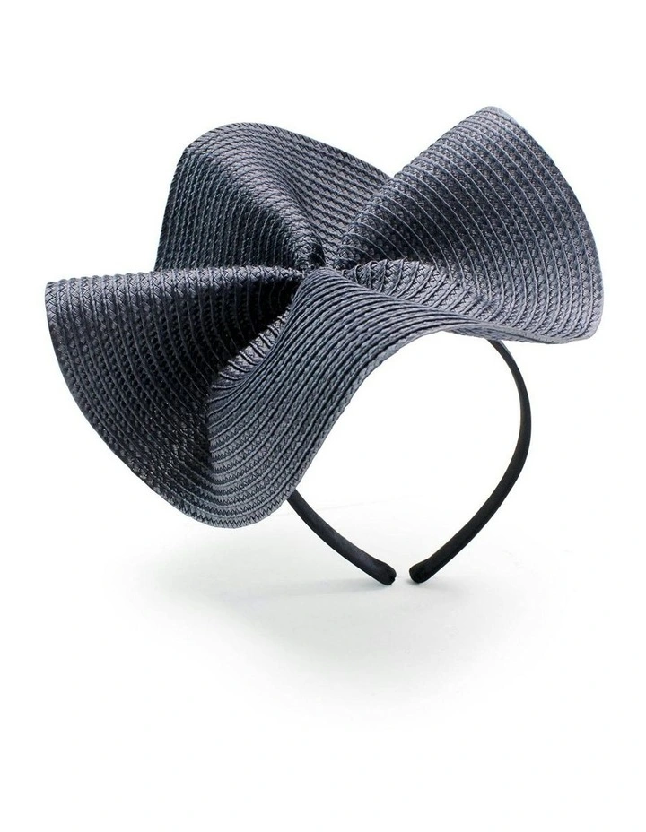 Zaria Fascinator in Navy image 2