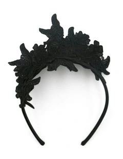 Sassi Headpiece in Black