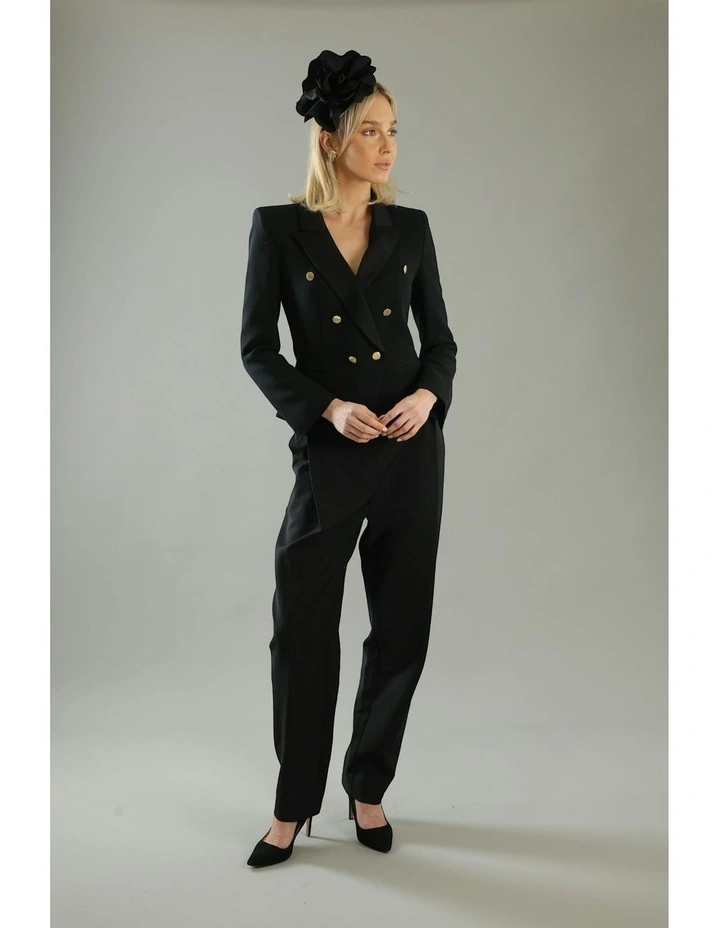 Amy Fascinator in Black image 3