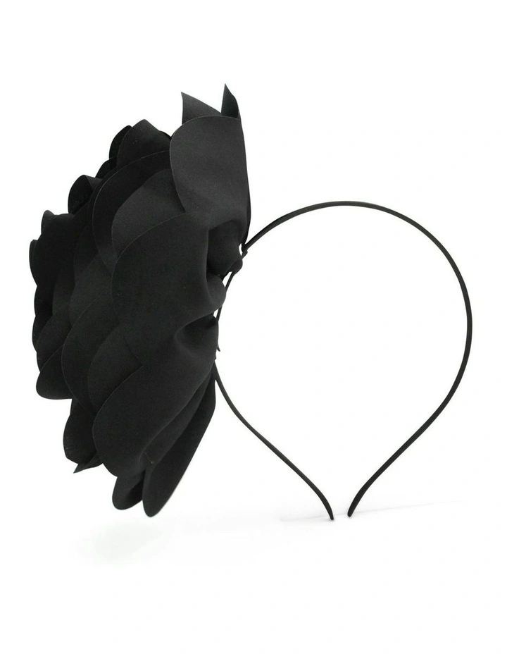 Amy Fascinator in Black image 4