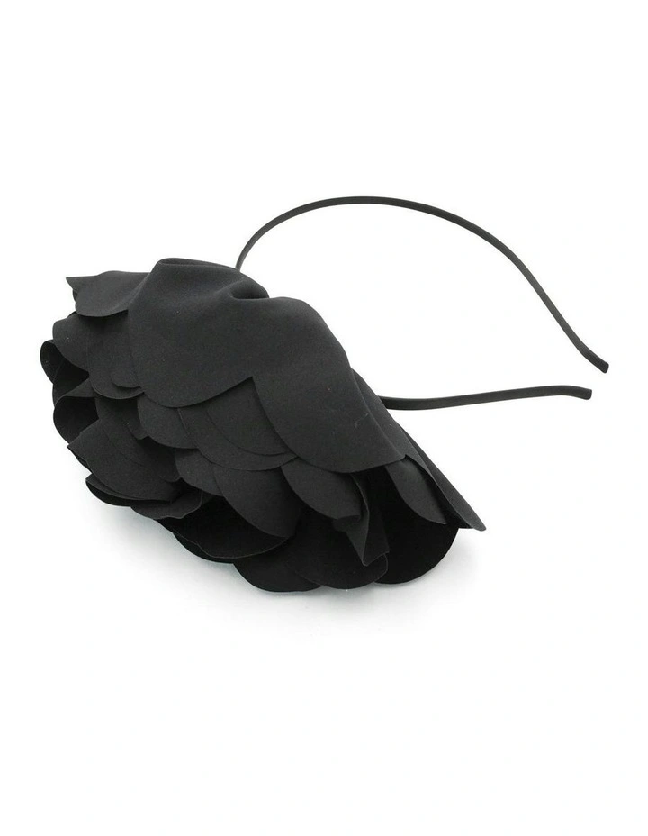 Amy Fascinator in Black image 6
