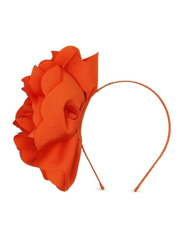 Amy Fascinator in Orange image 3
