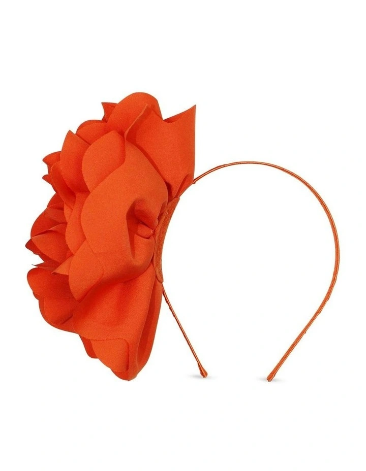 Amy Fascinator in Orange image 3