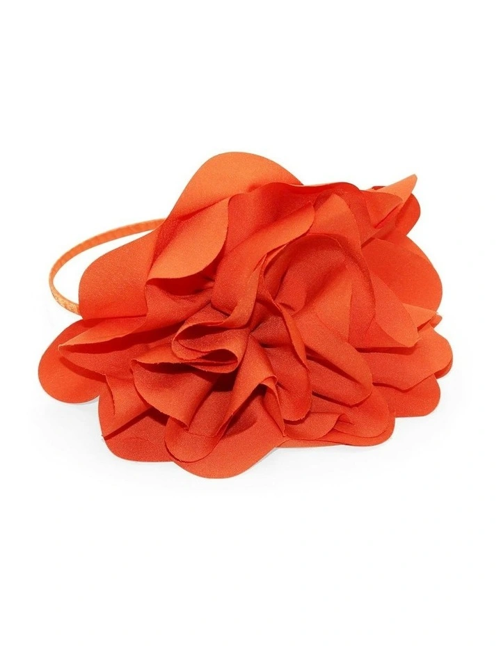 Amy Fascinator in Orange image 4