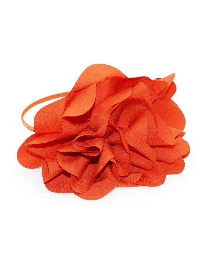 Amy Fascinator in Orange image 4